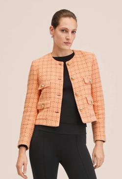 Imagen secundaria 2 - Las chaquetas de tweed más bonitas están en Mango