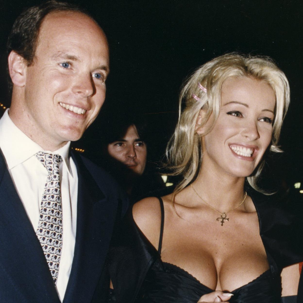 Alberto de Mónaco y Ophélie Winter en una imagen de cuando estuvieron a punto de ser más que amigos.