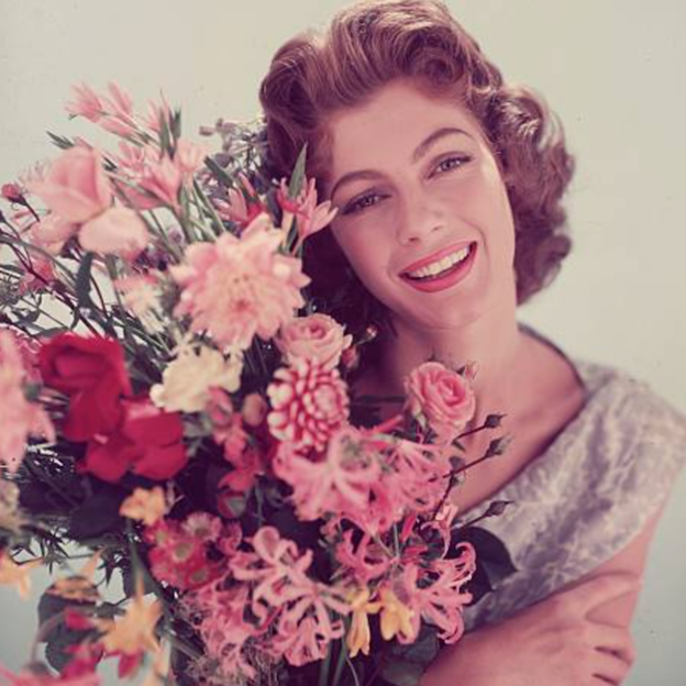 Uno de los innumerables posados como modelo de Fiona Campbell-Walter. 