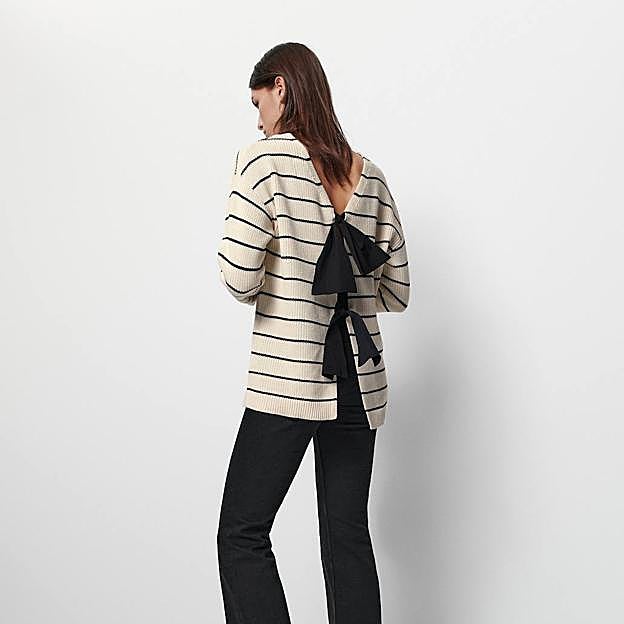 Imagen principal - Massimo Dutti apuesta por estas elegantes prendas de punto al estilo chic francés a las que no vas a poder resistirte