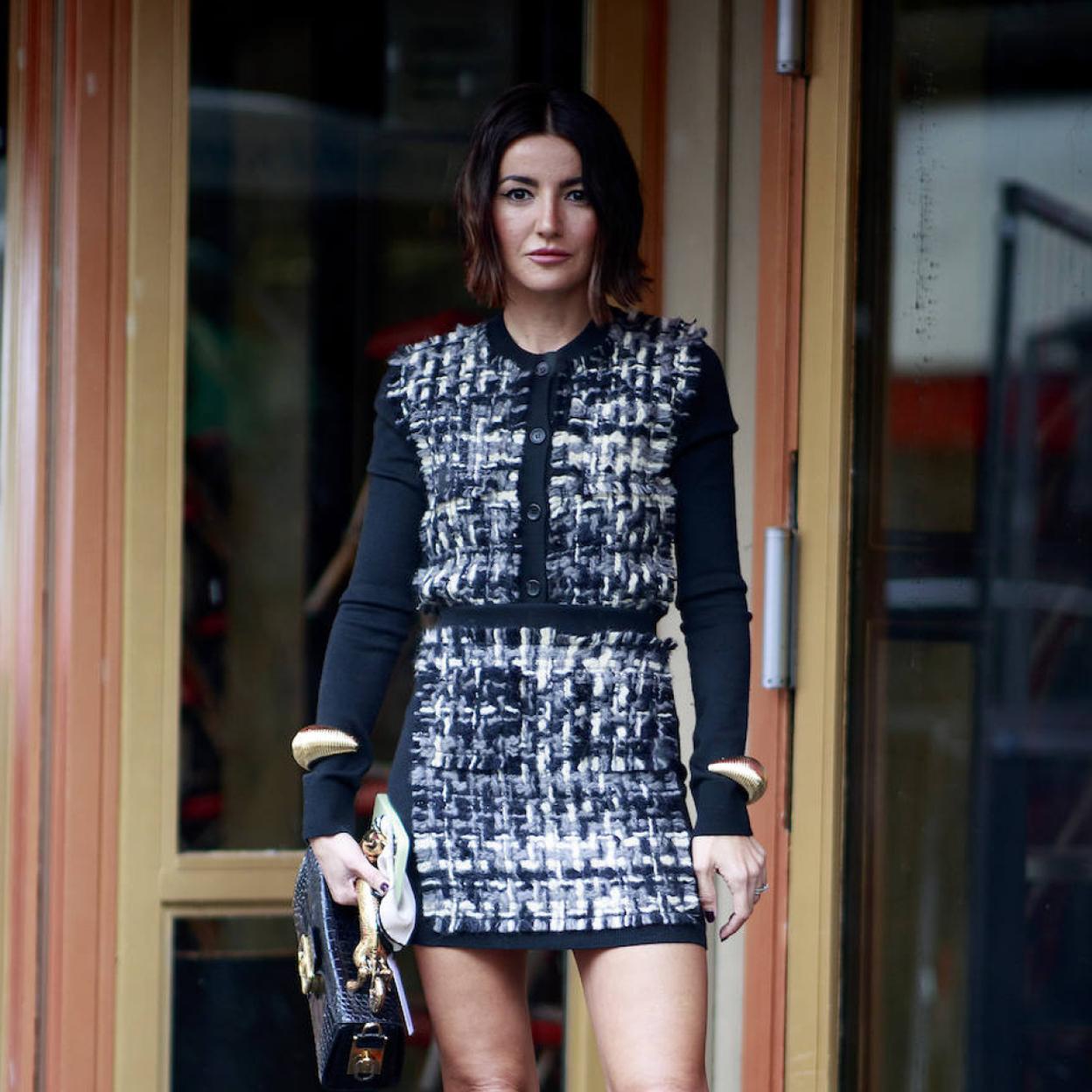 Pincha en la foto para ver las mejores faldas mini de tablas que arrasan en Instagram