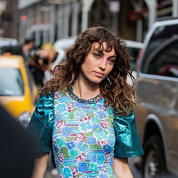 Katerina Tannenbaum en la Semana de la Moda de Nueva York.