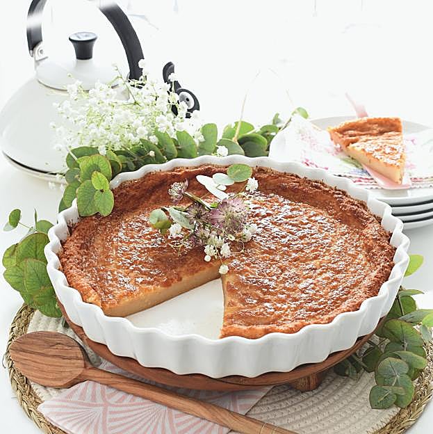 En la imagen la quesada de la receta de Cocina rico todos los días. 