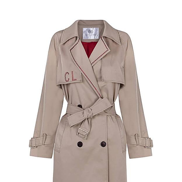 Imagen principal - Las gabardinas de las firmas españolas Cocolebrel, Hoss Intropia y Brownie