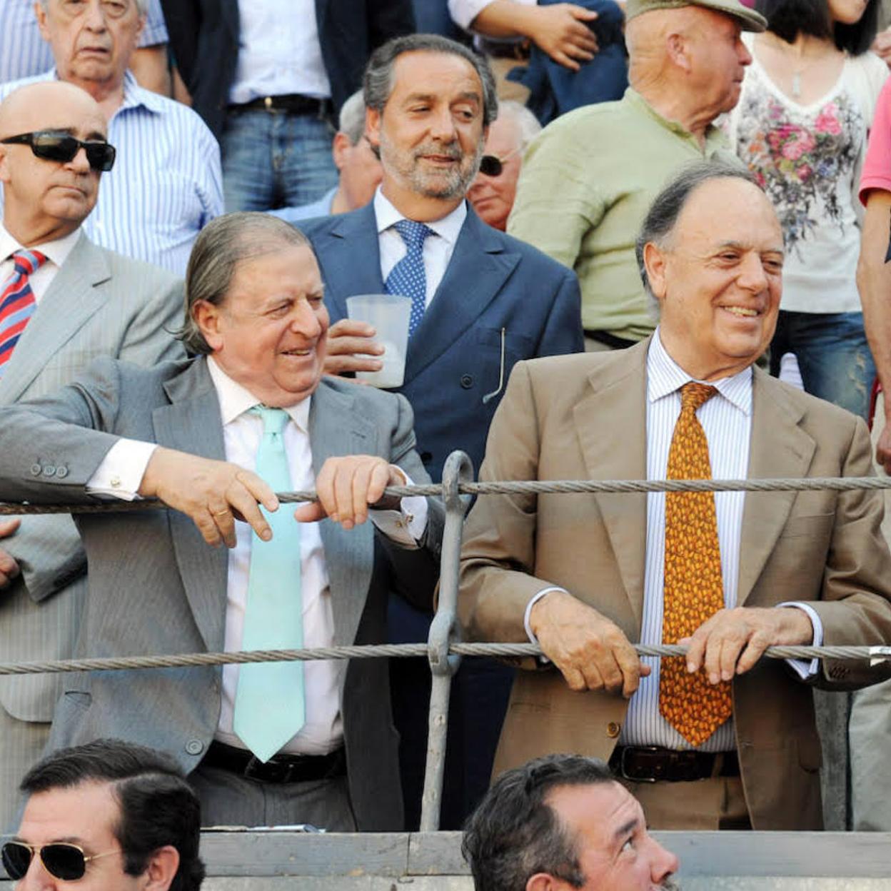 Fernando Falcó el marqués de Cubas y su hermano Carlos Falcó el marqués de Griñón. 