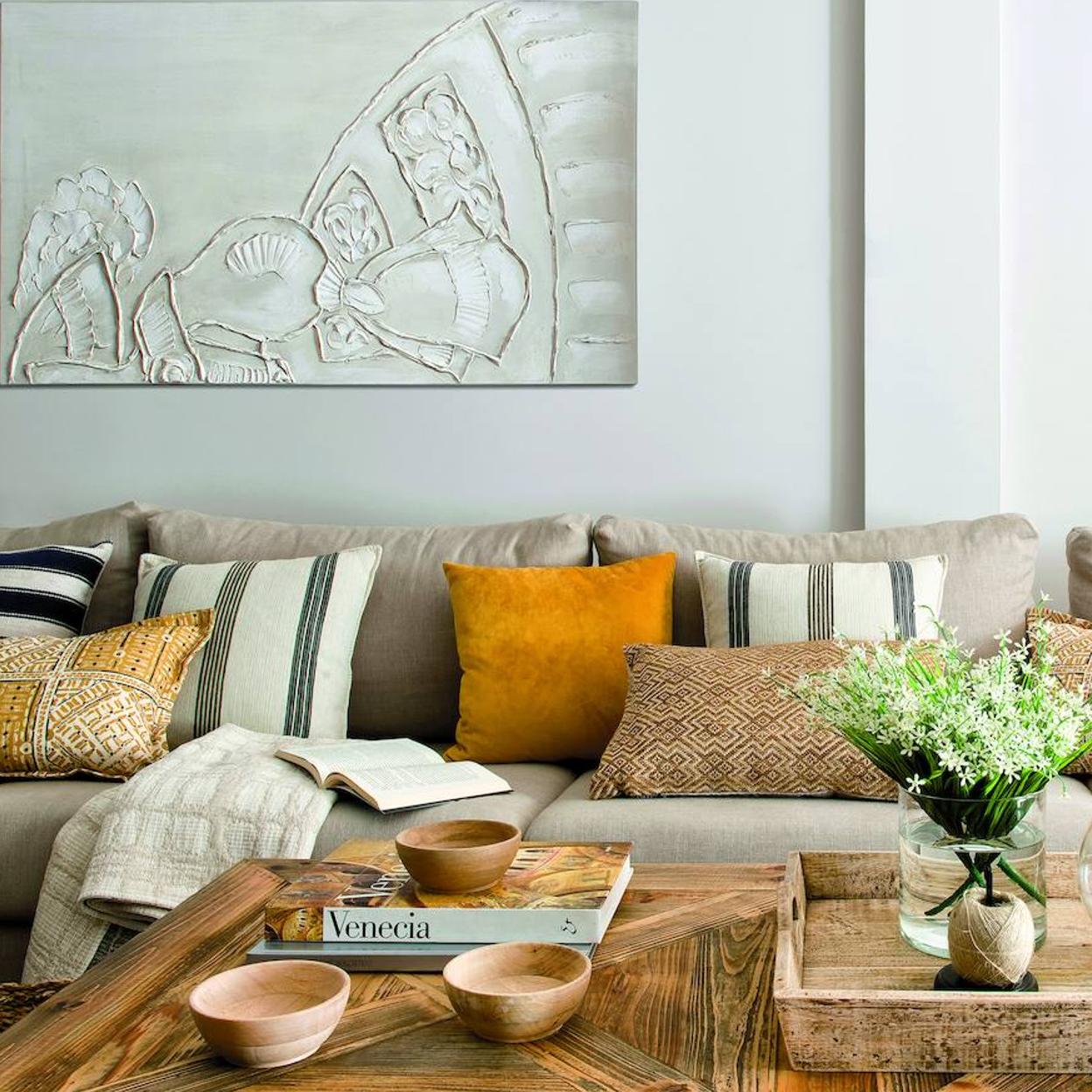 Pincha en la foto para ver las claves de María Santos para una casa acogedora y hogareña