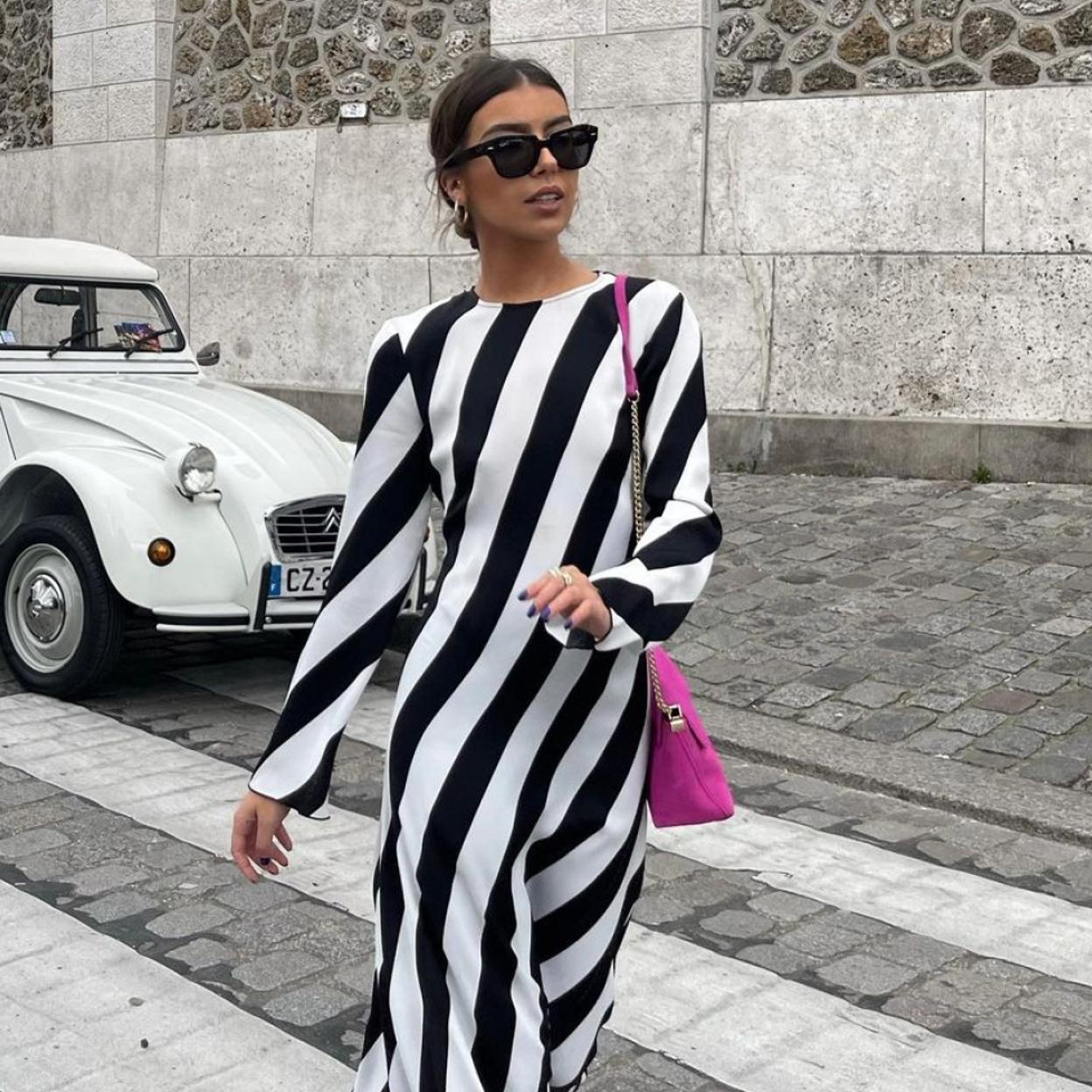 Pincha en la imagen para ver los vestidos de punto más bonitos.