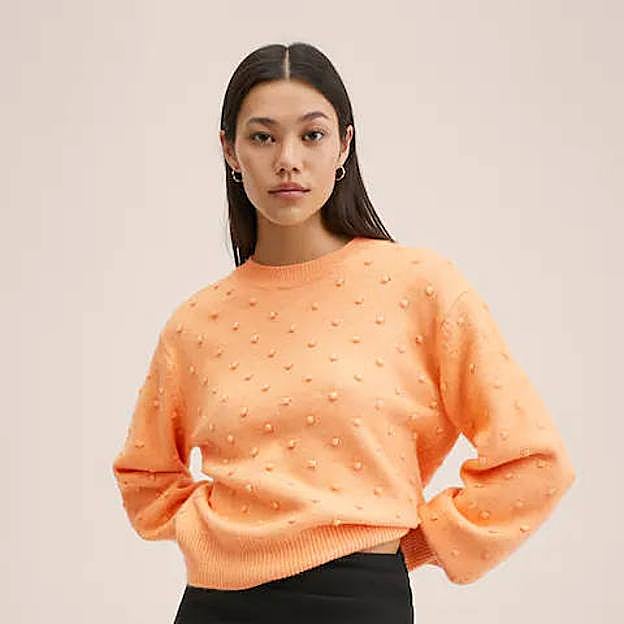 Imagen principal - Los jerséis de Mango, El Corte Inglés y H&M