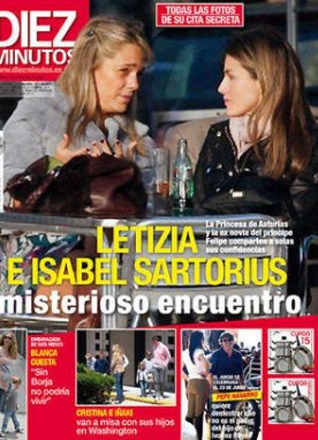 Imagen - Portada de la revista donde se vea a Letizia e Isabel Sartorius juntas.