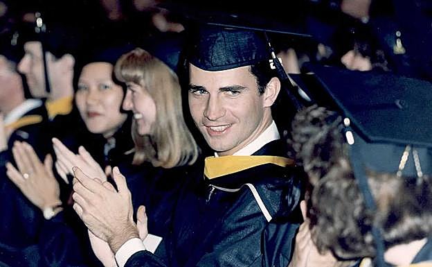 Felipe VI estudió en la prestigiosa universidad americana en Georgetown.
