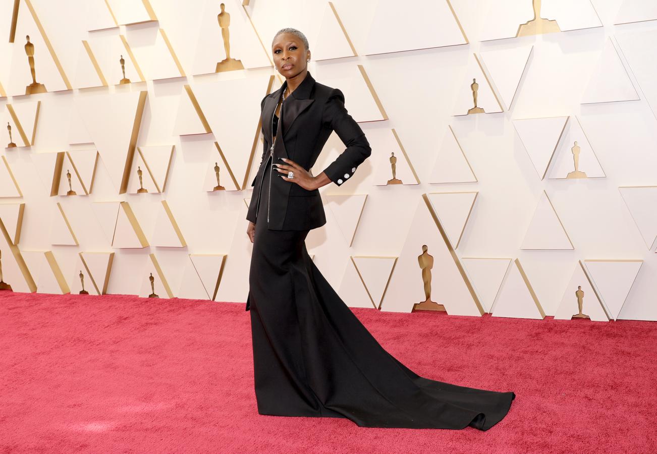 Cynthia Erivo de Louis Vuitton.