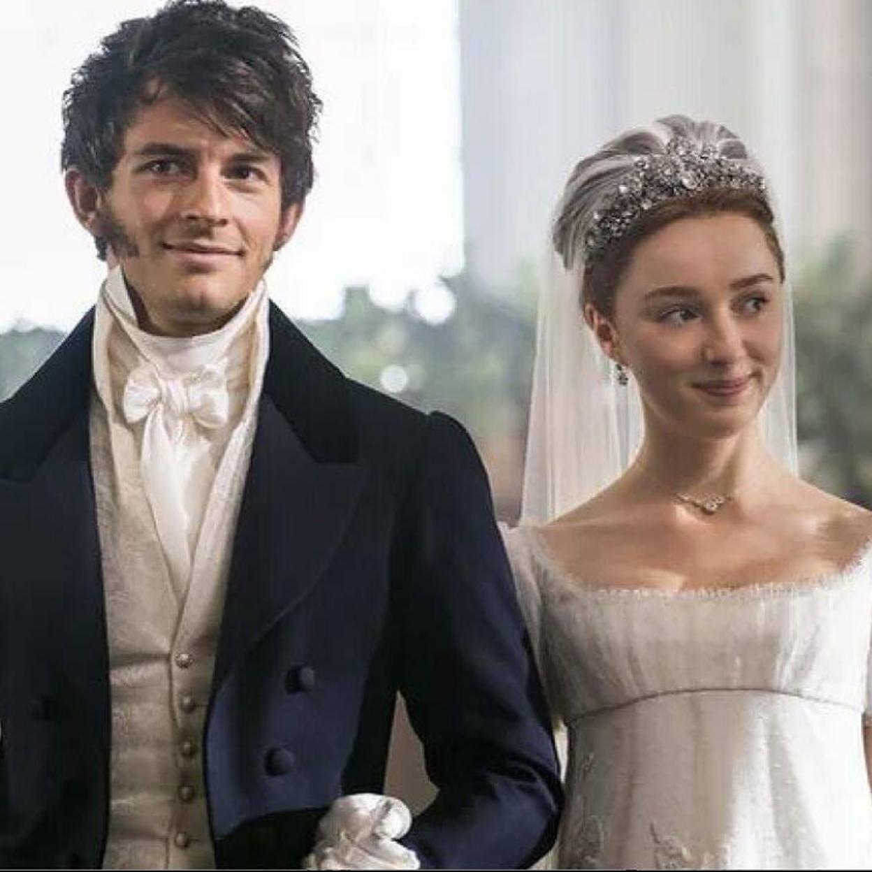 Pincha en la foto para ver vestidos asequibles que parecen de alta costura para novias minimalistas, modernas, clásicas o glamurosas