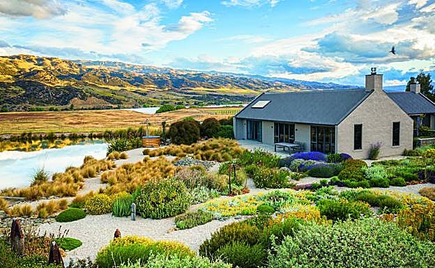 Jo Wakelin Garden, alrededores de Cromwell (Nueva Zelanda).