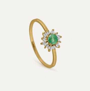 Imagen secundaria 1 - Los complementos a todo color y tendencia que van a mejorar tus looks de primavera son estos anillos que llevaste cuando eras niña