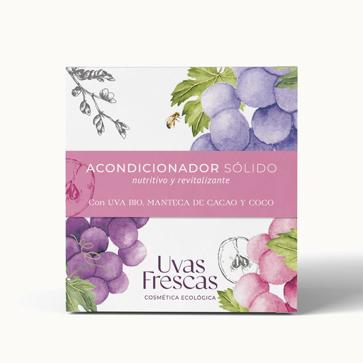 Imagen secundaria 1 - Acondicionador Aceite de Coco de Hello Natura, Acondicionador Sólido Uvas Frescas y Acondicionador Sin Aclarado Coco y Aloe Vera Ecológico Original Remedies de Garnier