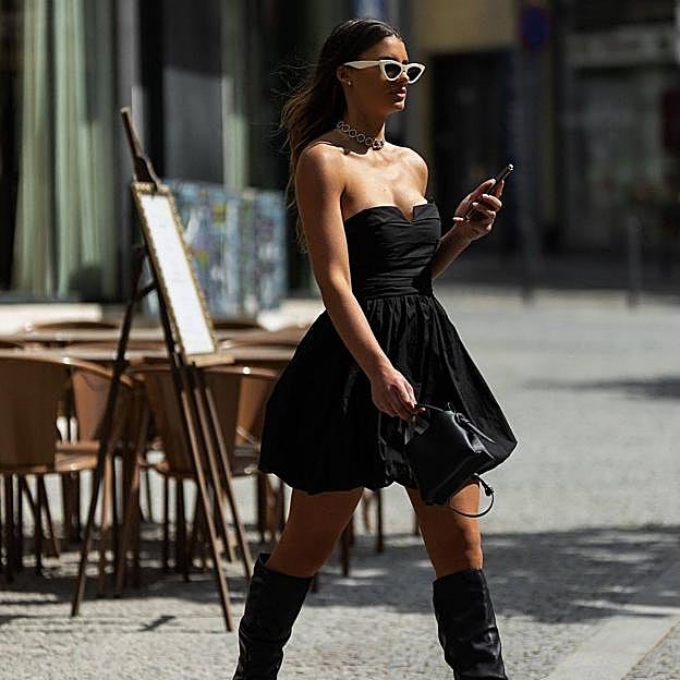 Los vestidos negros low cost de nueva colección que son elegantes y versátiles no pueden faltar en tu armario si quieres ir siempre estilosa