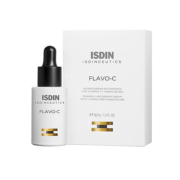Sérum con vitamina C Isdinceutics Flavo-C de ISDIN. (De venta en farmacias desde 40 euros).