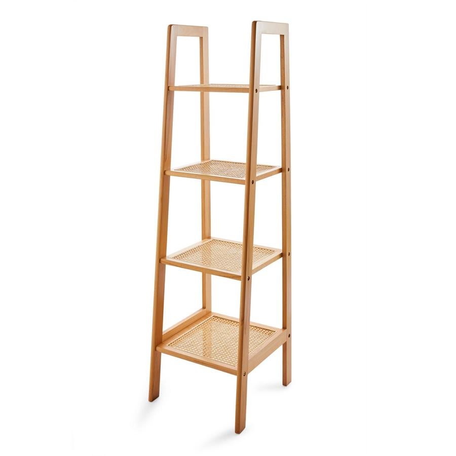 Esta estantería en forma de tijera es el mueble ideal para colocar tus libros u otras piezas decorativas. Precio: 70 euros.