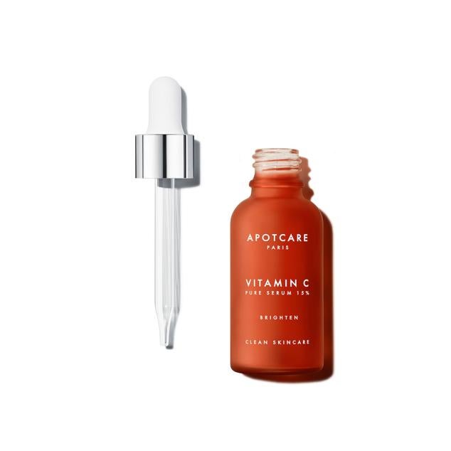 Vitamin C Pure Serum 15 % de Apotcare estimula la producción de colágeno