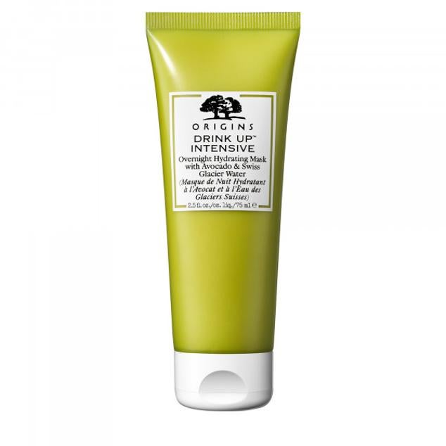 Esta mascarilla de noche hidrata la piel instantáneamente con un grado de humedad que la mantiene suave y ultrahidratada. Con agua de glaciar, ácido hialurónico y manteca de aguacate, Drink Up Intensive  alivia instantáneamente la piel seca , ofreciéndote hasta 72 horas de hidratación continua. Además, nutre la piel de manera duradera. Es un toque extra de hidratación, lleno de ingredientes nutritivos, que puede recibir mientras duerme.
