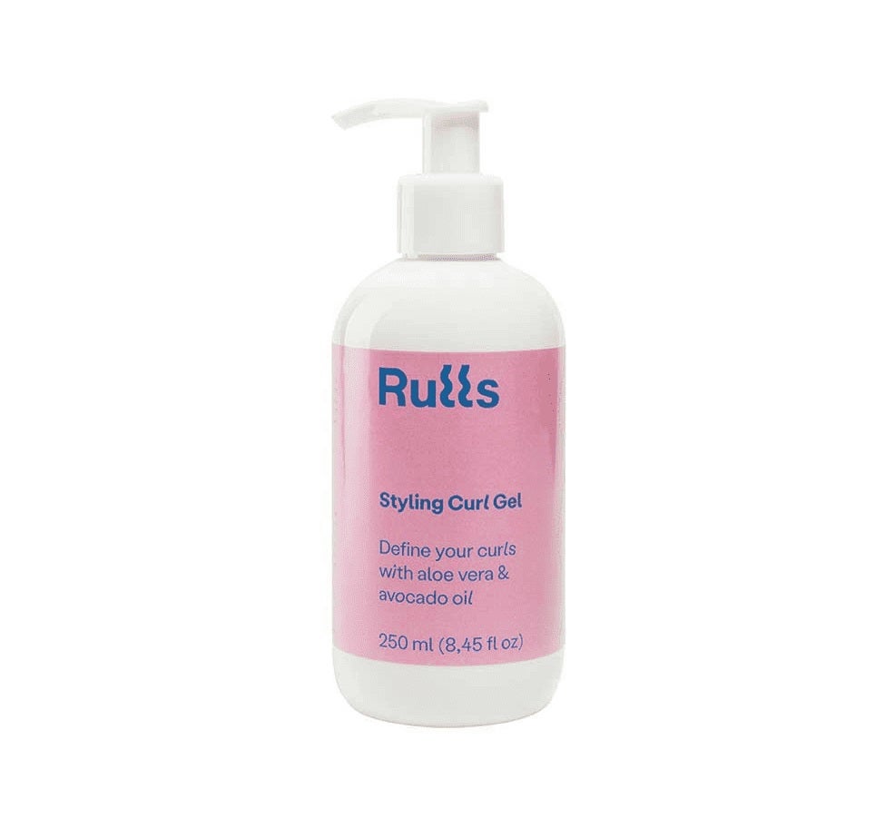 Gel definidor de rizos con aloe vera y aceite de aguacate Styling Curl Gel de Rulls. (18,90 euros).