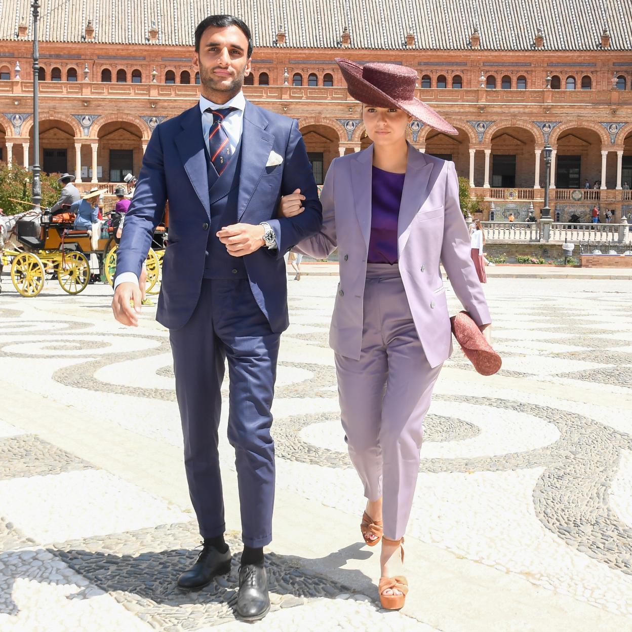 Cayetana Martínez de Irujo en la Feria de Abril de Sevilla.