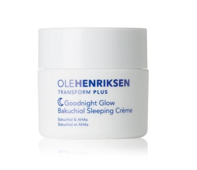 Goodnight Glow Bakuchiol Sleeping Crème de Ole Henriksen borra arrugas y manchas