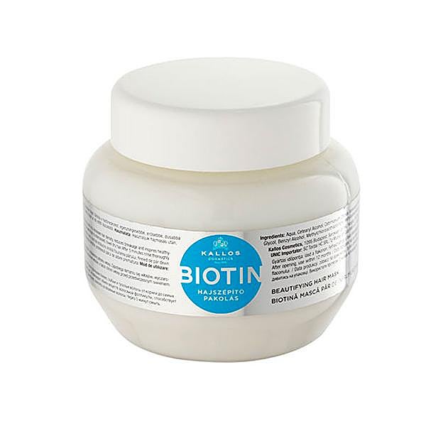 Mascarilla capilar con biotina de Kallos (2,50 euros)