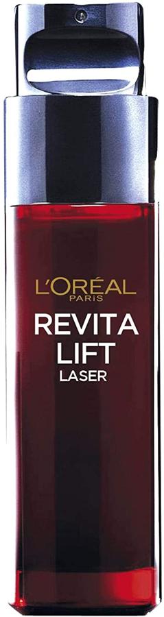 Sérum facial anti-edad de triple acción: corrige las arrugas, restablece la textura de la piel y la alisa. Piel significativamente más lisa, arrugas reducidas y poros progresivamente afinados. Fórmula enriquecida con ácido hialurónico y pro-xylane concentrado (3%) para reconstruir la epidermis y reestructurar la arquitectura de la piel. Precio: 11,77 euros.