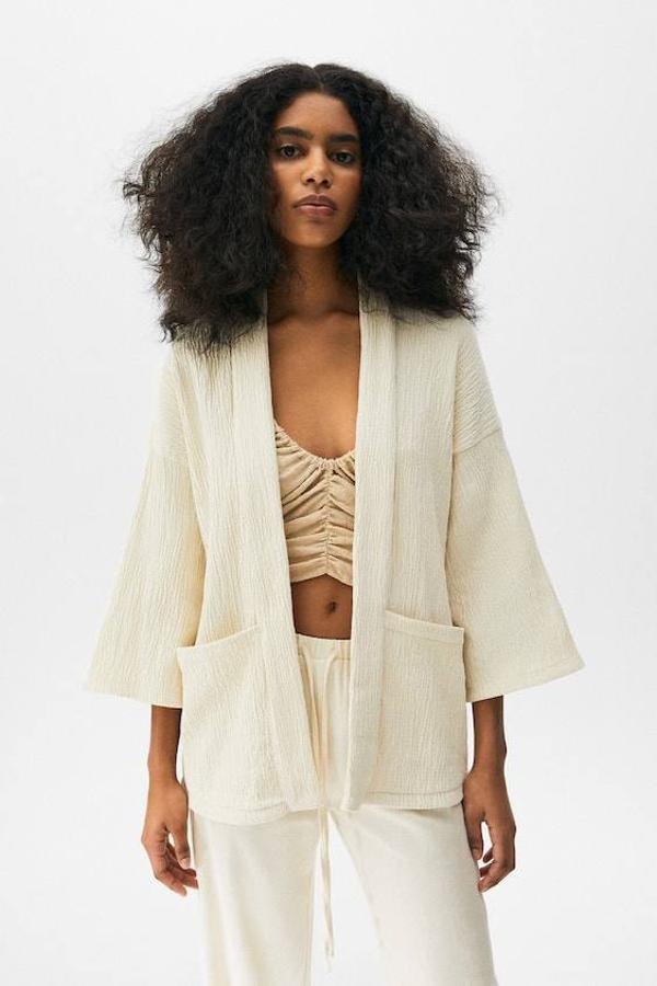 Este diseño de Pull&Bear está confeccionado con bambula