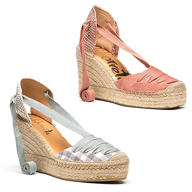 Las alpargatas de Vidorreta similares a las de Virginia Troconis.