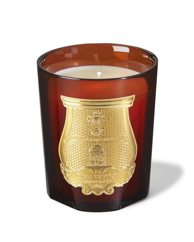 Vela perfumada Cire, de Trudon (85 €). La marca destina el 4% de las ventas de esta vela y los camafeos perfumados para sostener el Conservatorio de la Abeja Negra de Orne (Francia). 