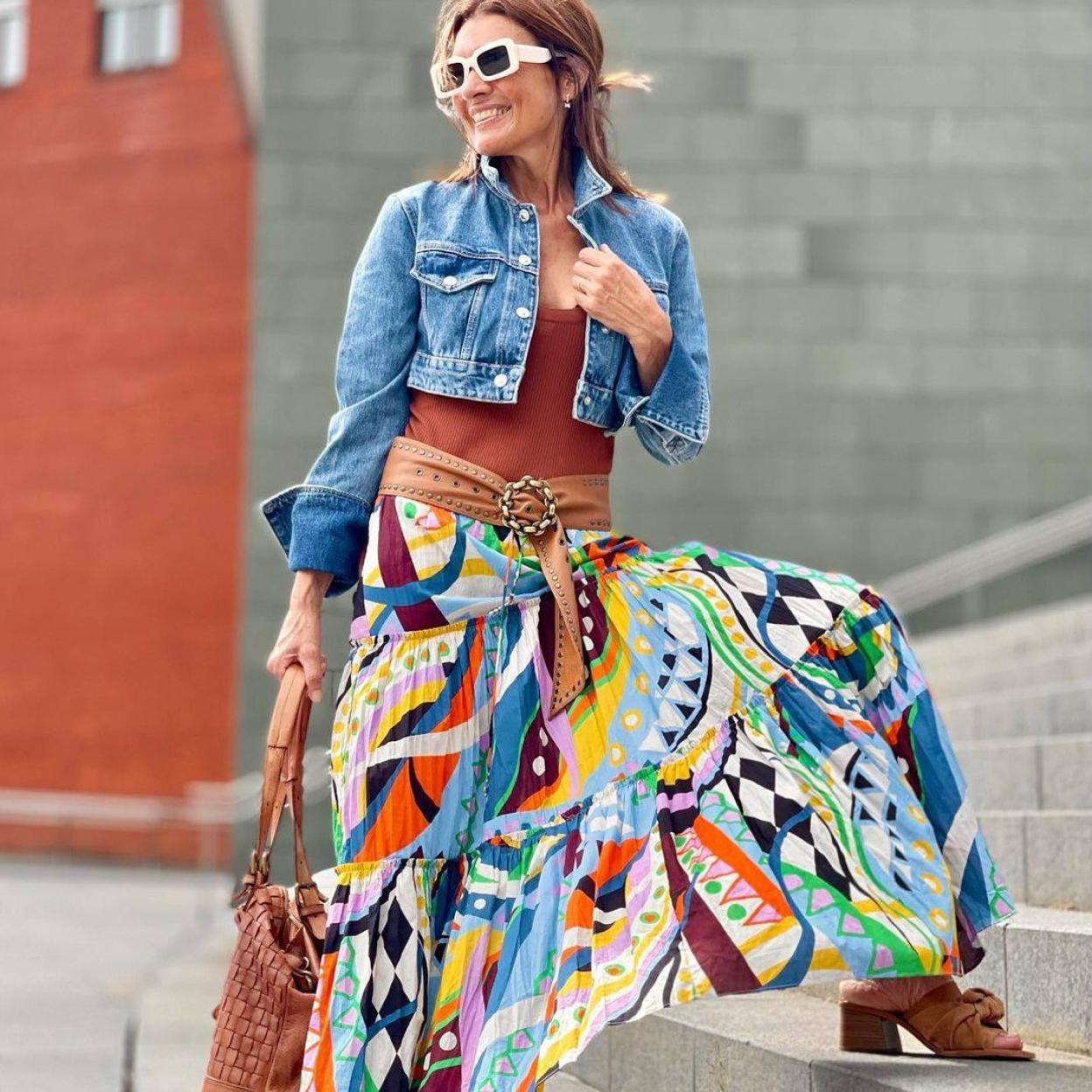 Pincha en la imagen para ver Los bonitos, cómodos y rejuvenecedores pantalones que te permitirán ir bien vestida sin esfuerzo a diario o en eventos