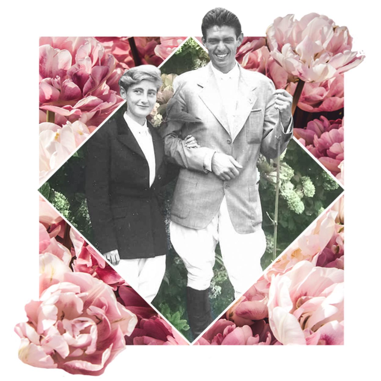 Imagen de la «duquesa roja» y su marido, Leoncio González de Gregorio, el padre de Rosario Bermudo