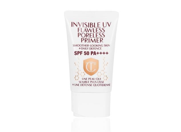 Invisible UV Flawless Poreless de Charlotte Tilbury es una prebase con protección