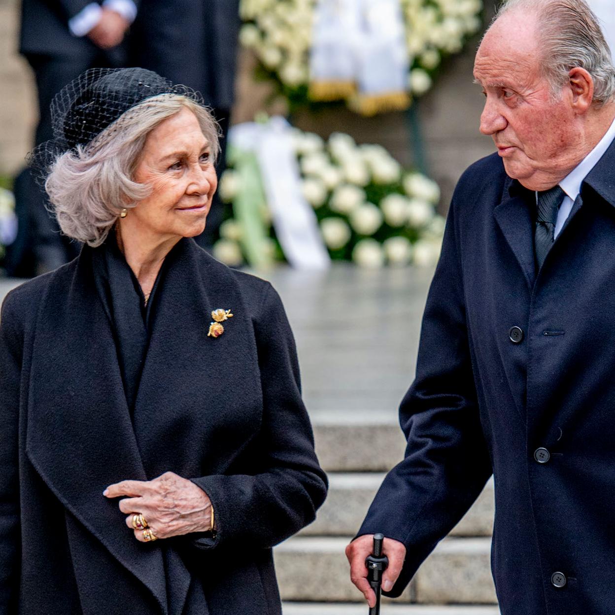 La reina Sofía y el rey Juan Carlos sí se vieron en Zarzuela tras el fin de semana en Sanxenxo del emérito.