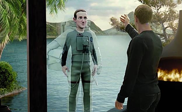 Mark Zuckerberg presentando en sociedad a su avatar en el Metaverso