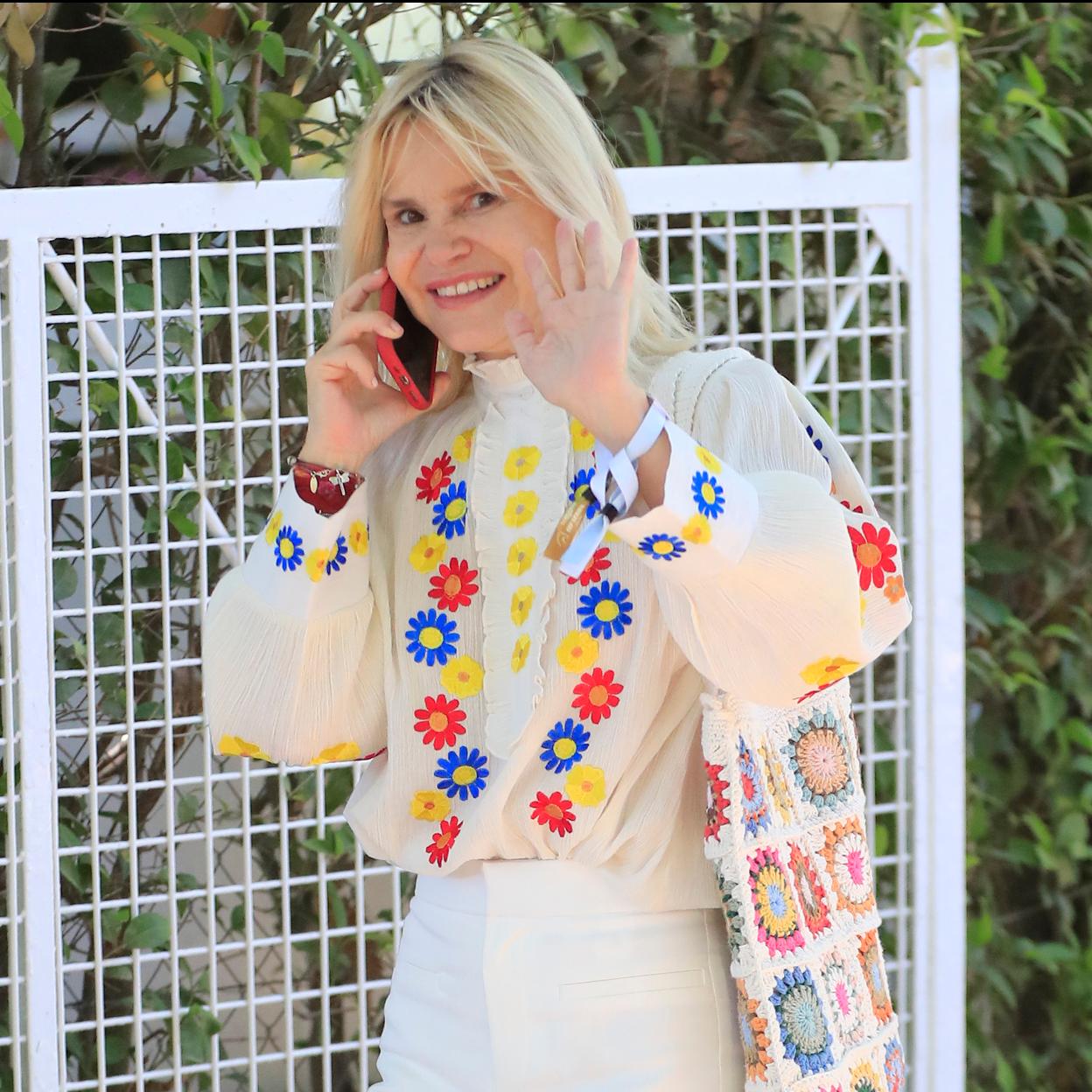 Eugenia Martínez de Irujo con el look que ha causado furor.