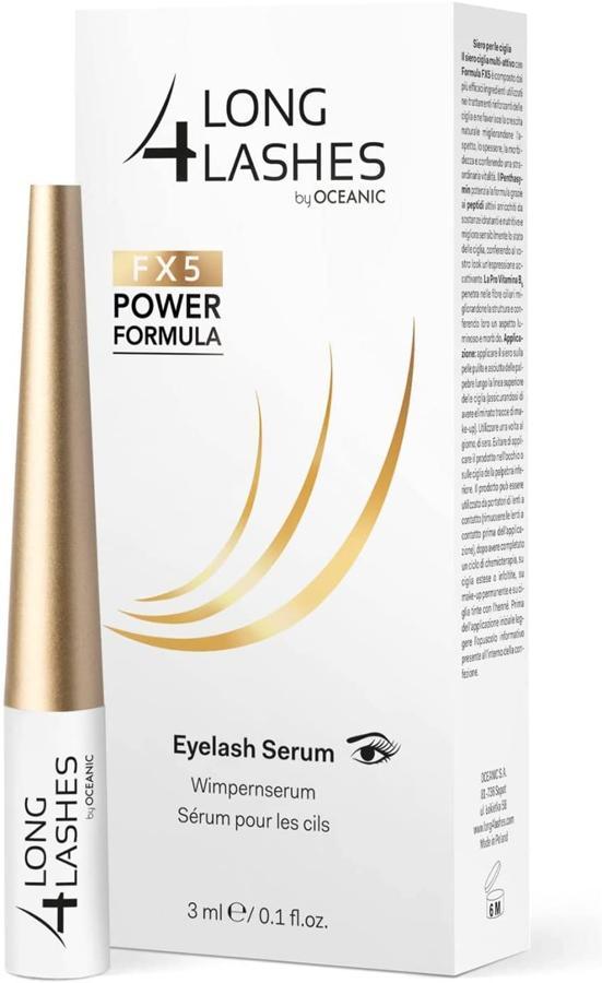 Mediante un uso regular durante unas cuatro semanas, gracias a su vitamina B12. Todo esto con el sérum LONG 4 LASHES de Oceanic. Precio: 16,88 €.