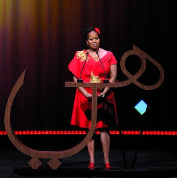 Imagen secundaria 1 - Sobre estas líneas, Temie Giwa-Tubosun , Lorna Rutto, y Nneka Mobisson, tres de las finalistas de los Impact Awards 2022.