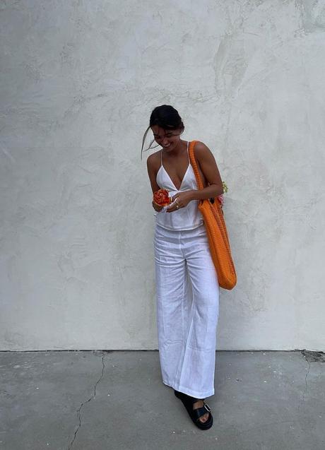 Imagen - Conjunto blanco de Faithfull the Brand. Foto: Tina Rodríguez-Araque.