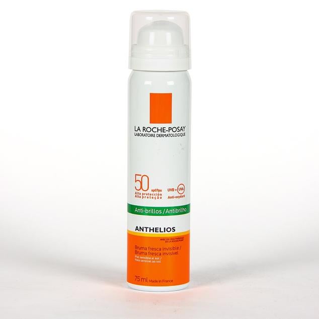 Podrás usarla tanto en el cuerpo como en el rostro. Esta bruma fresca de rápida absorción proporciona una protección alta y amplia frente a los rayos UVA/UVB. Además, su protección contra los rayos UVA está reforzada gracias al sistema filtrante patentado con Mexoryl XL. Contiene Agua Termal de La Roche-Posay, que calma y tiene poder antioxidante. Para un confort máximo en todo tipo de pieles. 