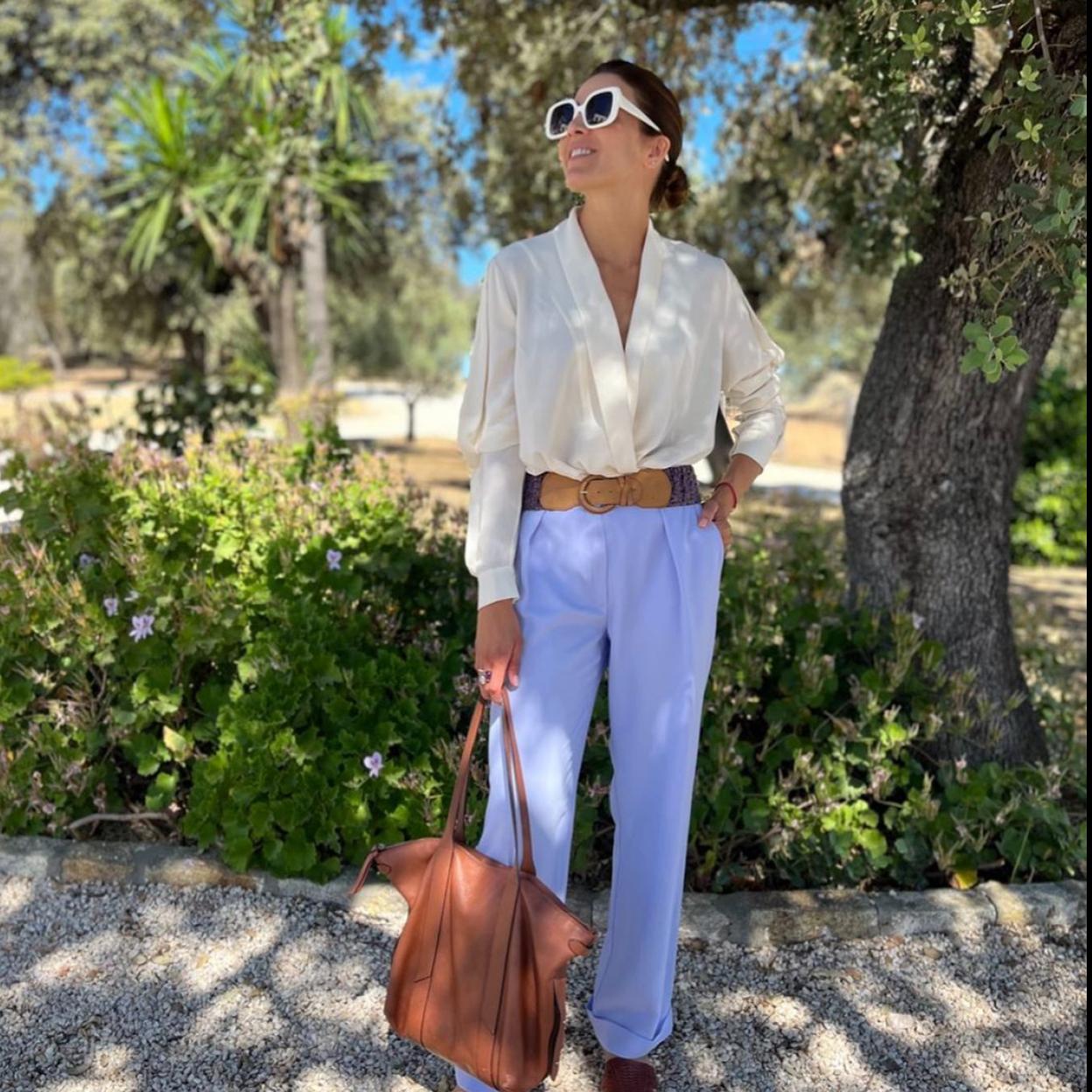 Las sandalias que utiliza Virginia Troconis para eventos son comodísimas y made in Spain