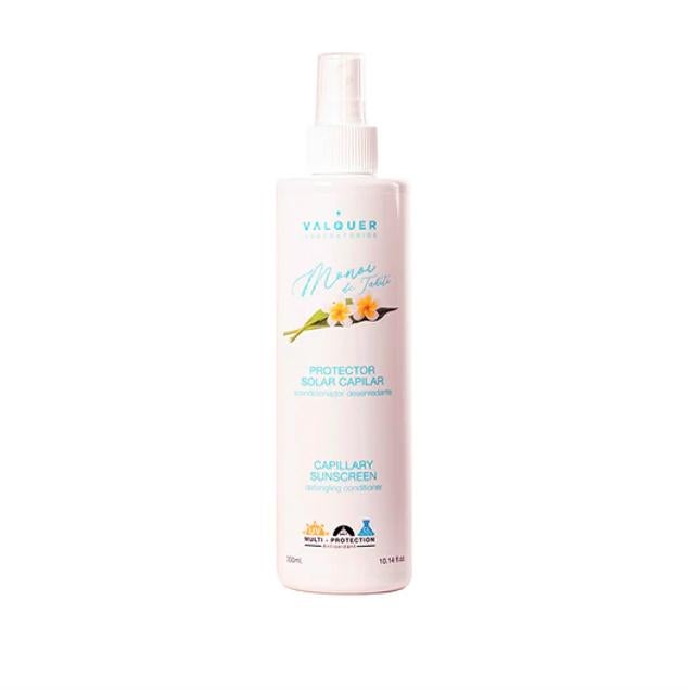 El Protector Solar Capilar combina filtros ultravioleta y activos que ayudan a proteger el cabello del daño del verano: sol, viento, salitre y cloro. Ayuda a que no se degrade la pérdida de color, por lo que es apto para cabellos teñidos. Su acción acondicionadora hace que no se formen enredos. (16 euros)