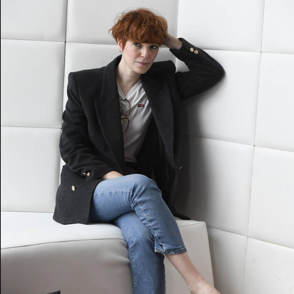 La escritora Virginia Feito