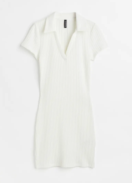 Imagen - El vestido tipo polo de H&M.