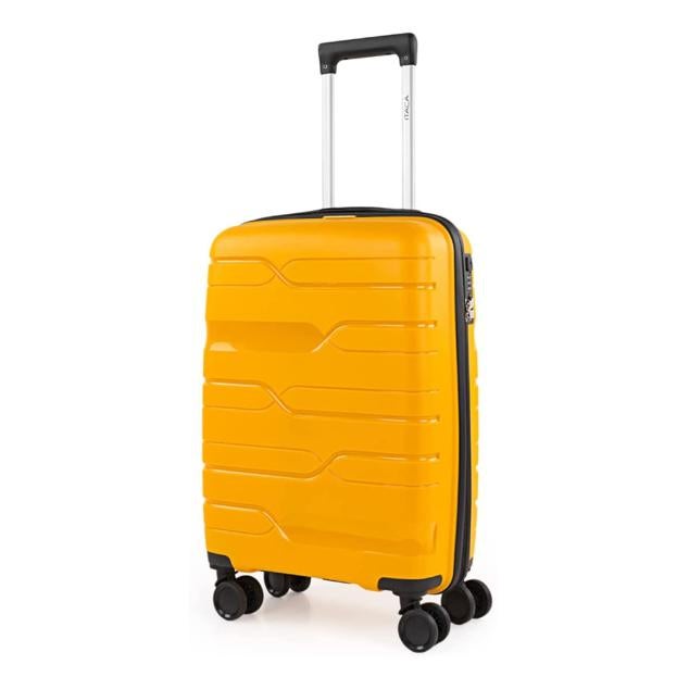 Maleta de Cabina rígida de polipropileno. Candado de combinación integrado de 3 dígitos para mayor seguridad. Precio: 79,99 euros. Cómpralo aquí