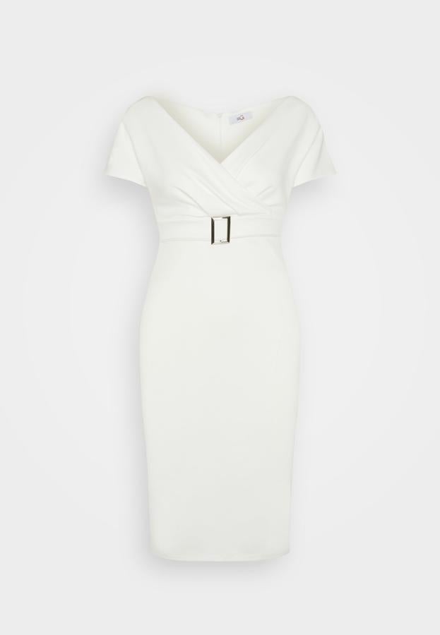 Un vestido versátil con escote de pico cruzado con cinturón incluido. De Zalando. Precio: 45,99 €.