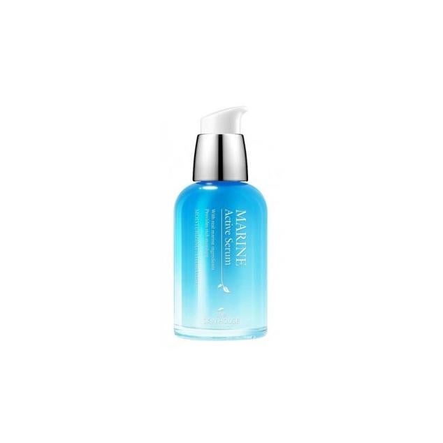 El Marine Active Serum de The Skin House hidrata en profundidad, rellenando, iluminando y tersando la piel para hacer que se vea joven y revitalizada. Tiene una textura en gel fresca y ligera y, está compuesto por una alta concentración de activo marinos con propiedades reafirmantes, unificadores, potenciadoras de la elasticidad y correctoras de arrugas. En su fórmula encontramos algas, agua de mar, ácido hialurónico, extracto de perlas, aloe vera, colágeno hidrolizado y loto. Cómpralo aquí