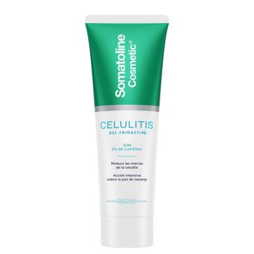 Imagen secundaria 1 - Gel reductor concentrado para la ducha con herramienta de masaje de ELANCYL (58,81 €), gel con efecto crioactivo y un 5% de cafeína de SOMATOLINE COSMETIC (39,90 €) y gel reductor corporal para zonas rebeldes Perfect Forms de GERMAINE DE CAPUCCINI (23,50 €).